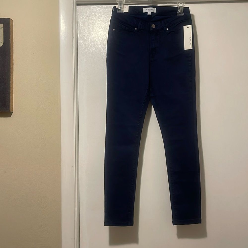 NWT Ellen Tracy mid rise skinny pants size 6